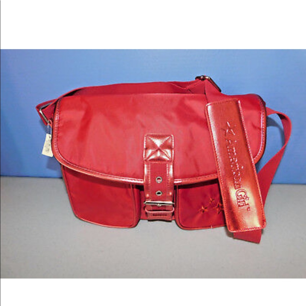 Red American Girl bag